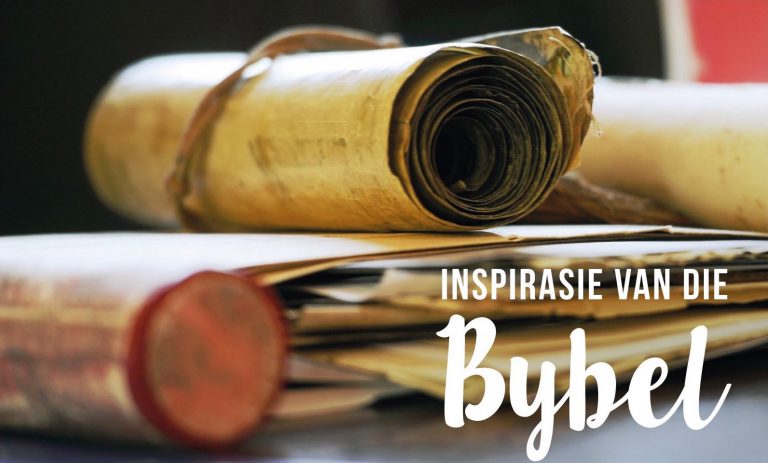 Read more about the article 1. Inspirasie van die Bybel