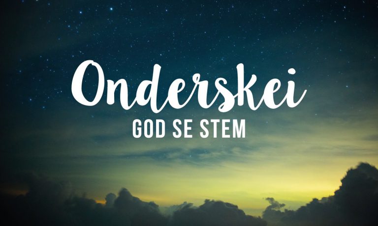 Read more about the article 4. God se stem onderskei